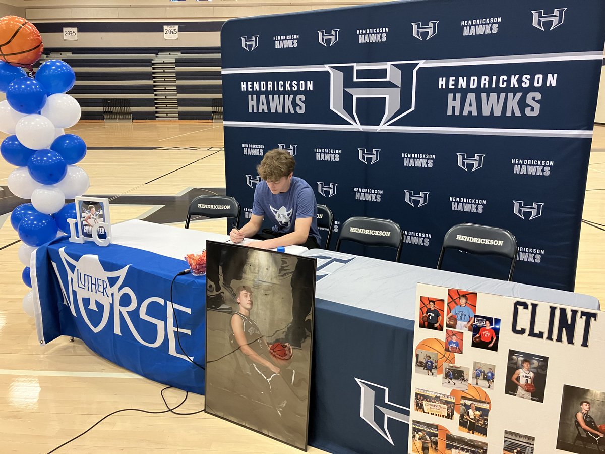 Senior Clint Smith will be heading to Luther College next year to play basketball and continue his education. Congratulations! @PfISDAthletics