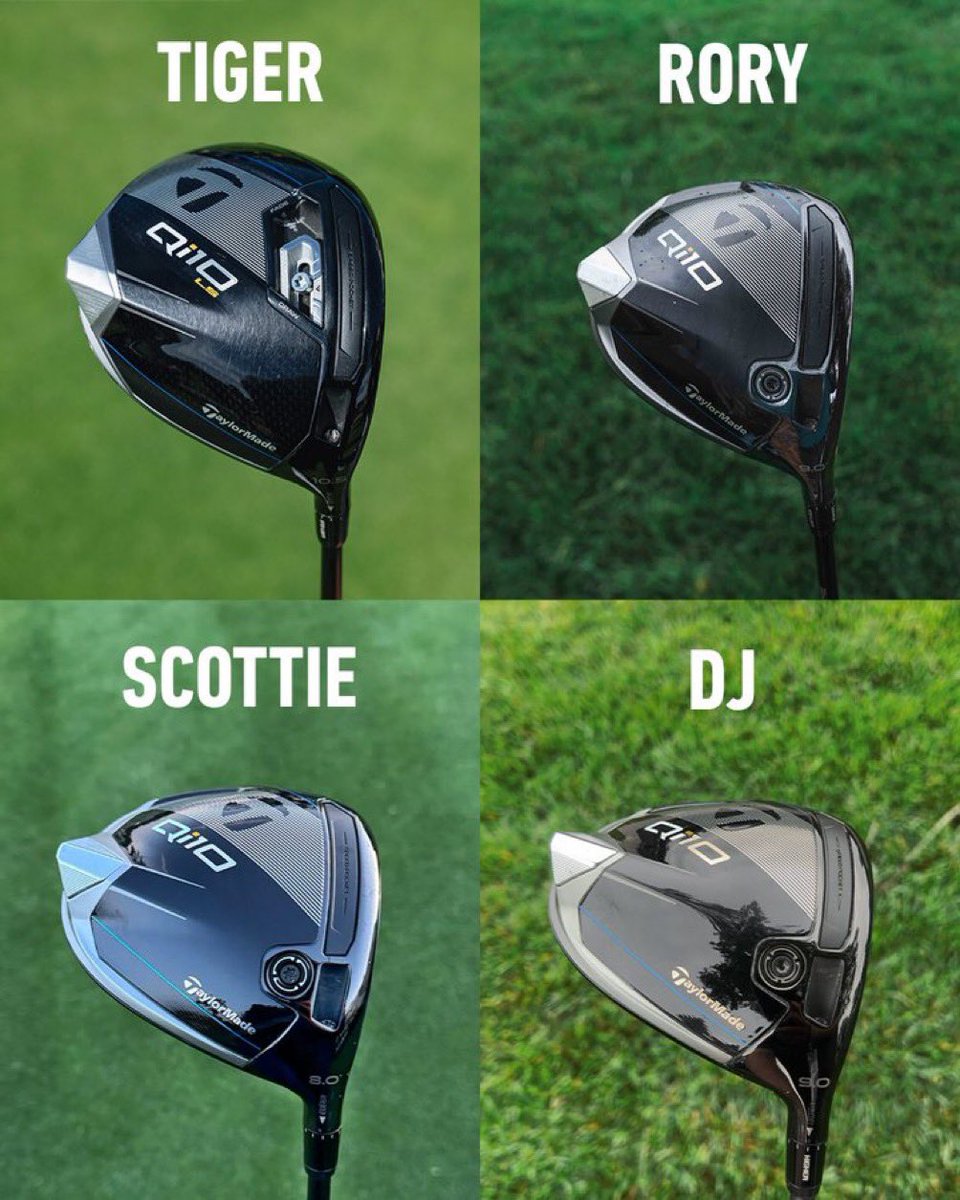 Geared up for Valhalla. Check out the #Qi10Driver setups #TeamTaylorMade is using at the PGA Championship this week. 💪