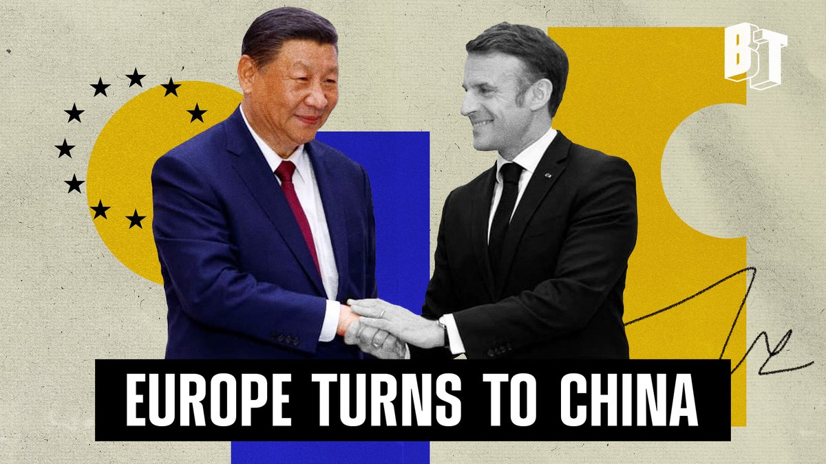 'Is Europe ready to develop and propose an independent path and set of relations with China that's in the interest of its own people and not necessarily dictated by what the US wants?' WATCH @t_ings discuss Chinese President Xi Jinping's European tour: youtu.be/H_4xwd9wSYQ