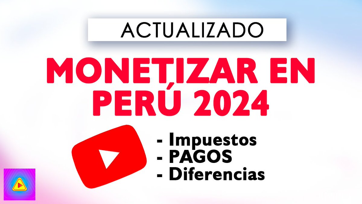 Si eres de #Perú y buscas ser #Youtuber, debes de conocer los impuestos, comisiones y demás procesos para ganar dinero en #Youtube, todo en el siguiente vídeo. ➡ ➡ ➡ youtu.be/mXqKYYQ_ohY
#monetizar #ganardineroonline #ganadinero