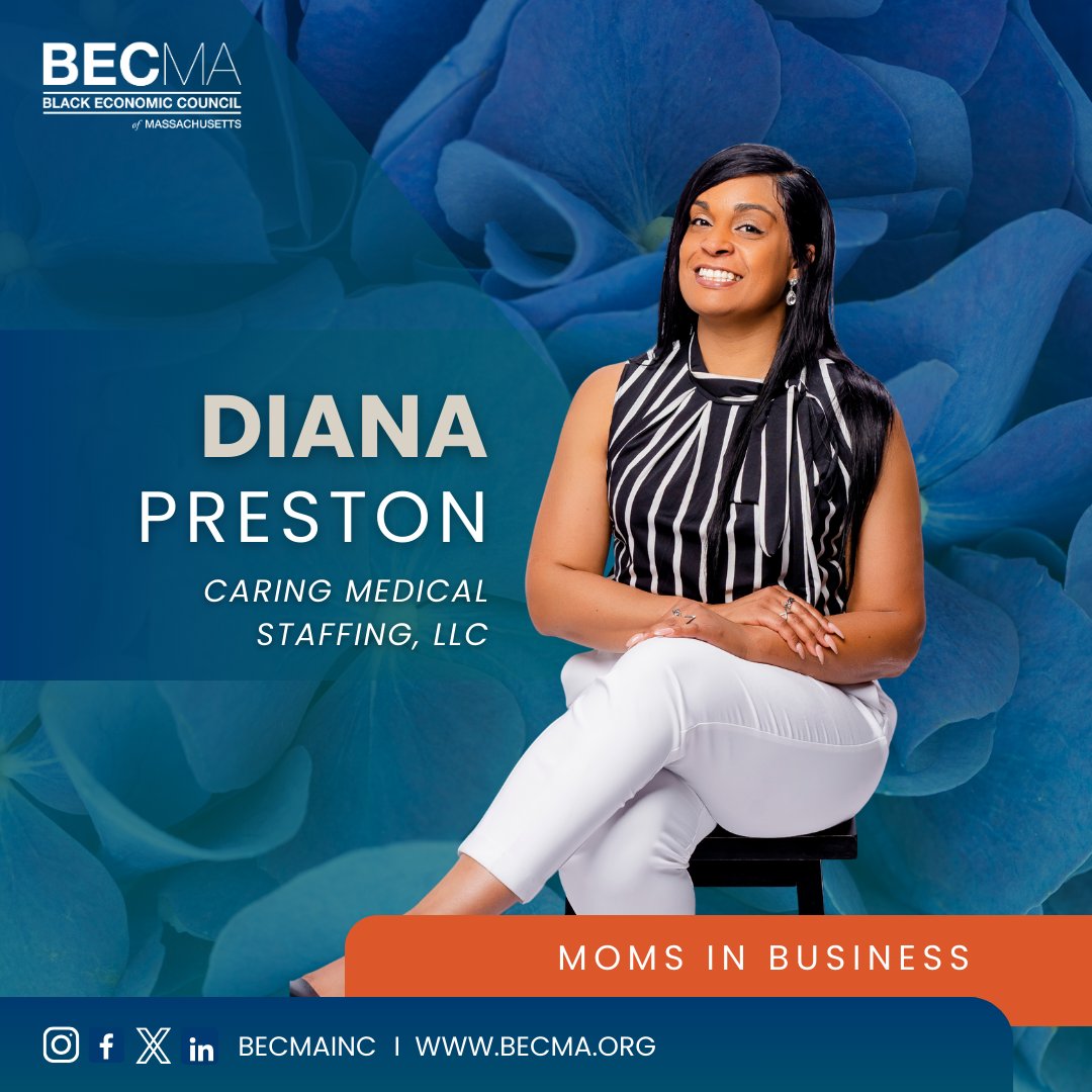 As we continue our BECMA Moms in Business series, today we celebrate Diana Preston of Caring Medical Staffing, a temporary nursing staffing agency that is dedicated to providing quality nursing staff in a variety of healthcare settings. 📍 caringmedicalstaffing.com