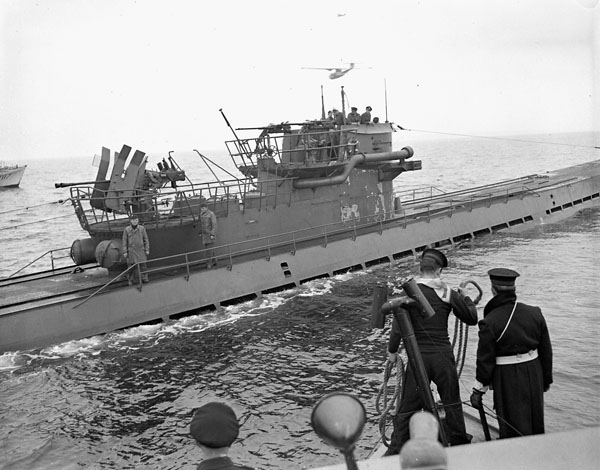 Surrender of the German submarine U-889 off Shelburne, Nova Scotia, Canada, 13 May 1945 (LAC a173333-v6) #RCN #History