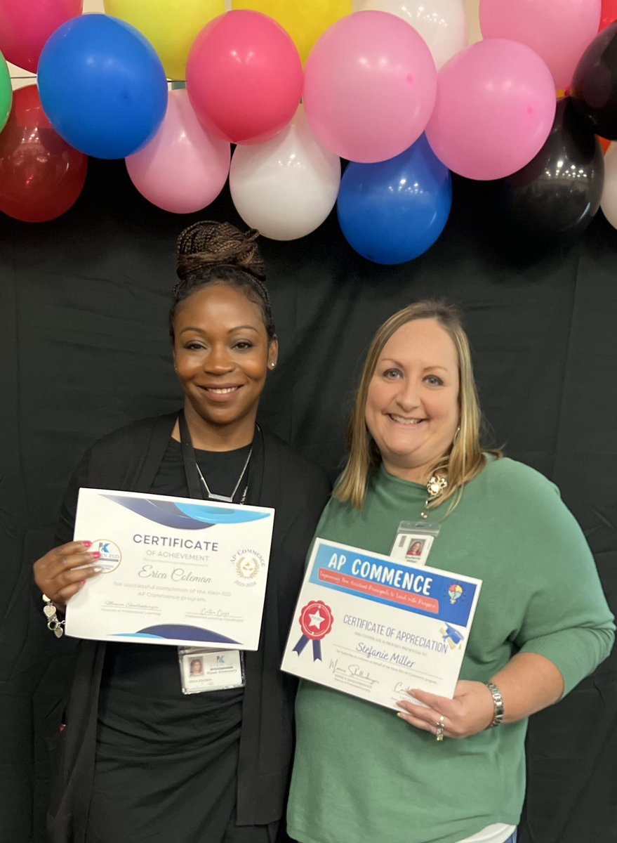 Enjoyed celebrating this amazing AP yesterday as she completed her first year in the role. It was an absolute pleasure and joy mentoring you. So proud! <a href="/KleinProfLearn/">Klein Prof. Learning & Development</a>