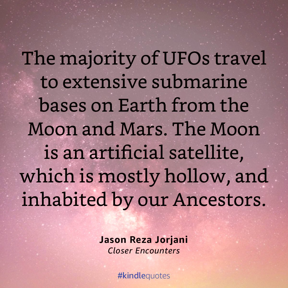 UFOs and their occupants seem to live inside our oceans & underground. 

Are they really from outer space & other planets, or are they from right here, under our noses?

P.S. That moon of ours is looking super sus. 👀

#disclosure #ufotwitter #uapx #ufos #aliens