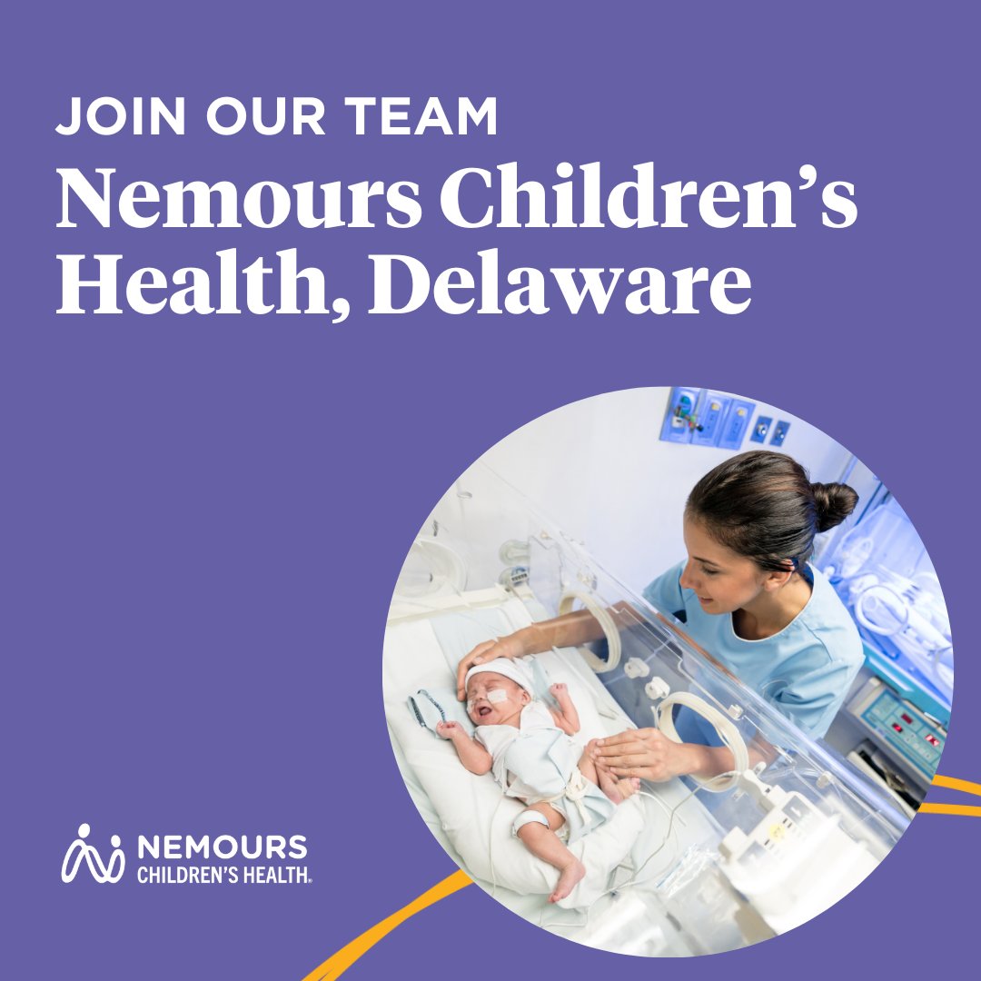 🏥 Exciting opportunity at Nemours in Wilmington, DE! Join our Pediatric Intensive Care Unit as a Registered Nurse - PICU. Full-time positions available with various shift options. Apply now: bit.ly/3QpQ2bj #NursingCareer #nurse #PICU #PICUNurse #NurseJob