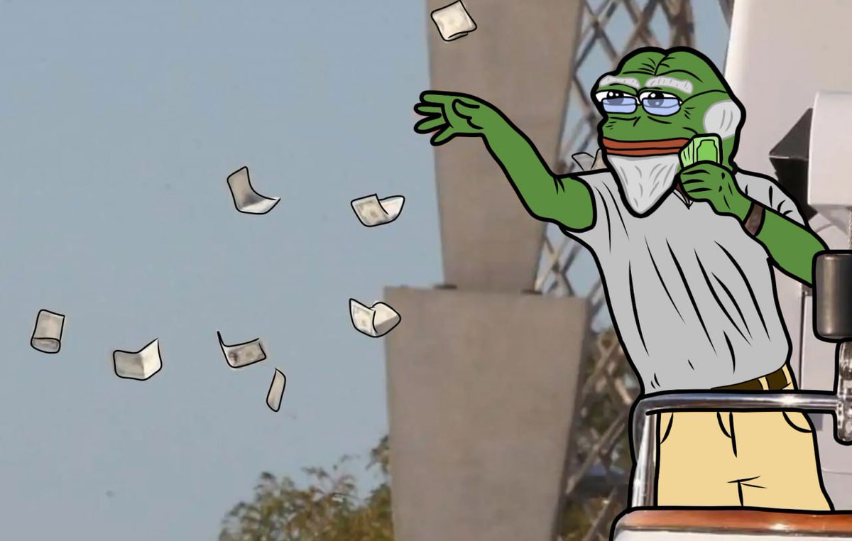 PopoETH_'s tweet photo. "Popo’s journey through internet history is a testament to the power of community and laughter. 🐸❤️ #PopoTales #MemeLegacy" https://t.co/MdCPGdtpEK