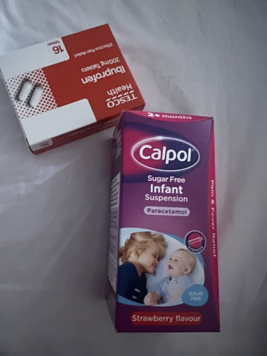 When the shop makes you choose between paracetamol for your toddler or for yourself… anyone know how much strawberry Calpol a grown up can have? 💀💀💀