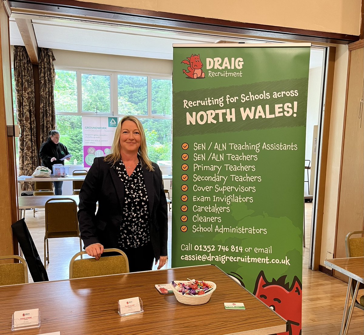 Wrexham War Memorial Hall, career event. It was great to connect with many job seekers today.

If you are a teacher or teaching assistant looking for work in North Wales or Chester contact us at info@draigrecruitment.co.uk
#NorthWalesSocial #northwalesjobs #chesterjobs
