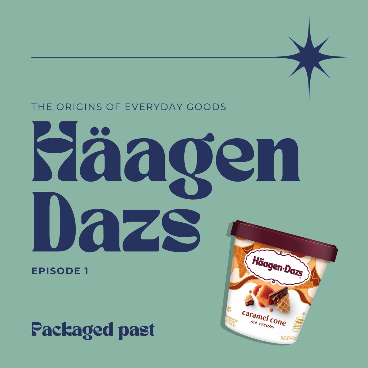 Do you want to know the history of legacy CPG brands like Häagen-Daz? Well @Clifford2009 and I just launched a podcast where we dive head first into the stories of our favorite food and drink brands!! Introducing Packaged Past! packagedpast.com