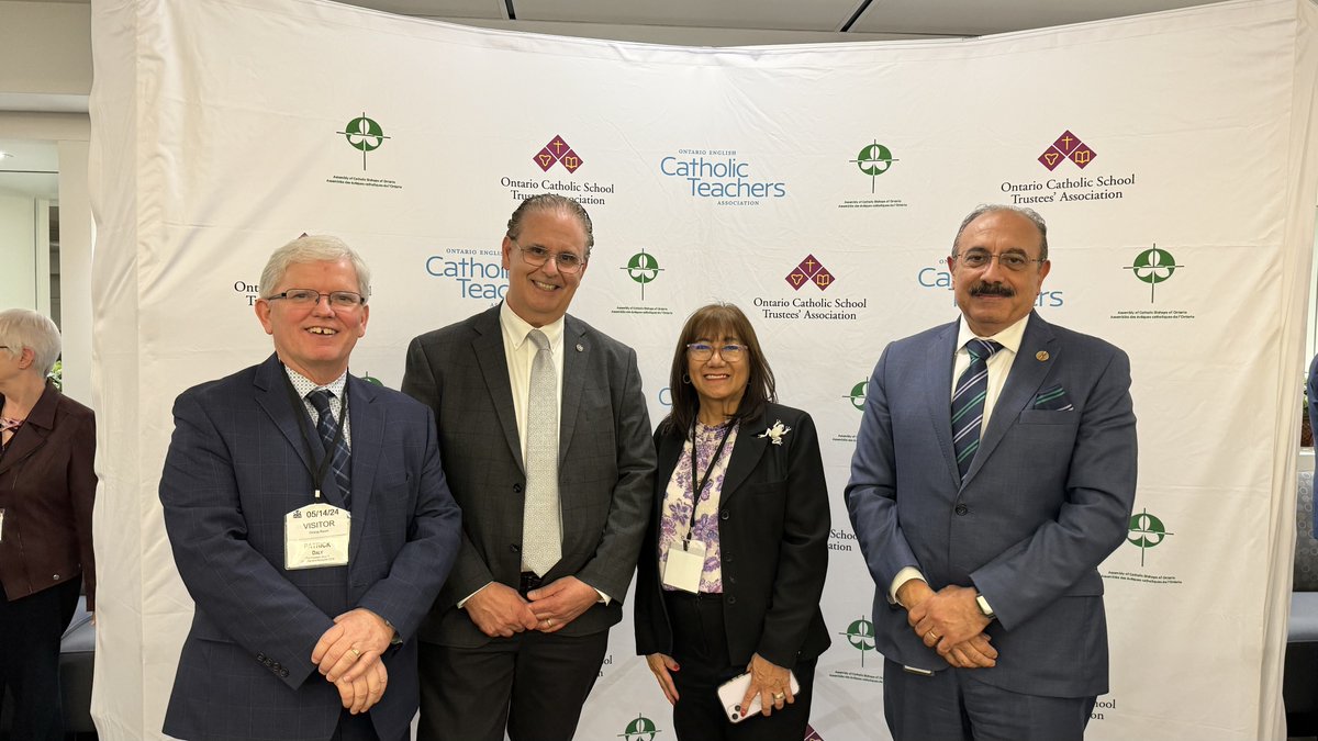 Friends and Advocates of Catholic Education, joined by Catholic Bishops. Catholic schools have been integral to Ontario communities for over 180 years, shaping millions of students. Together, we aim to reinforce and boost public confidence in Ontario's education system.📚✝️