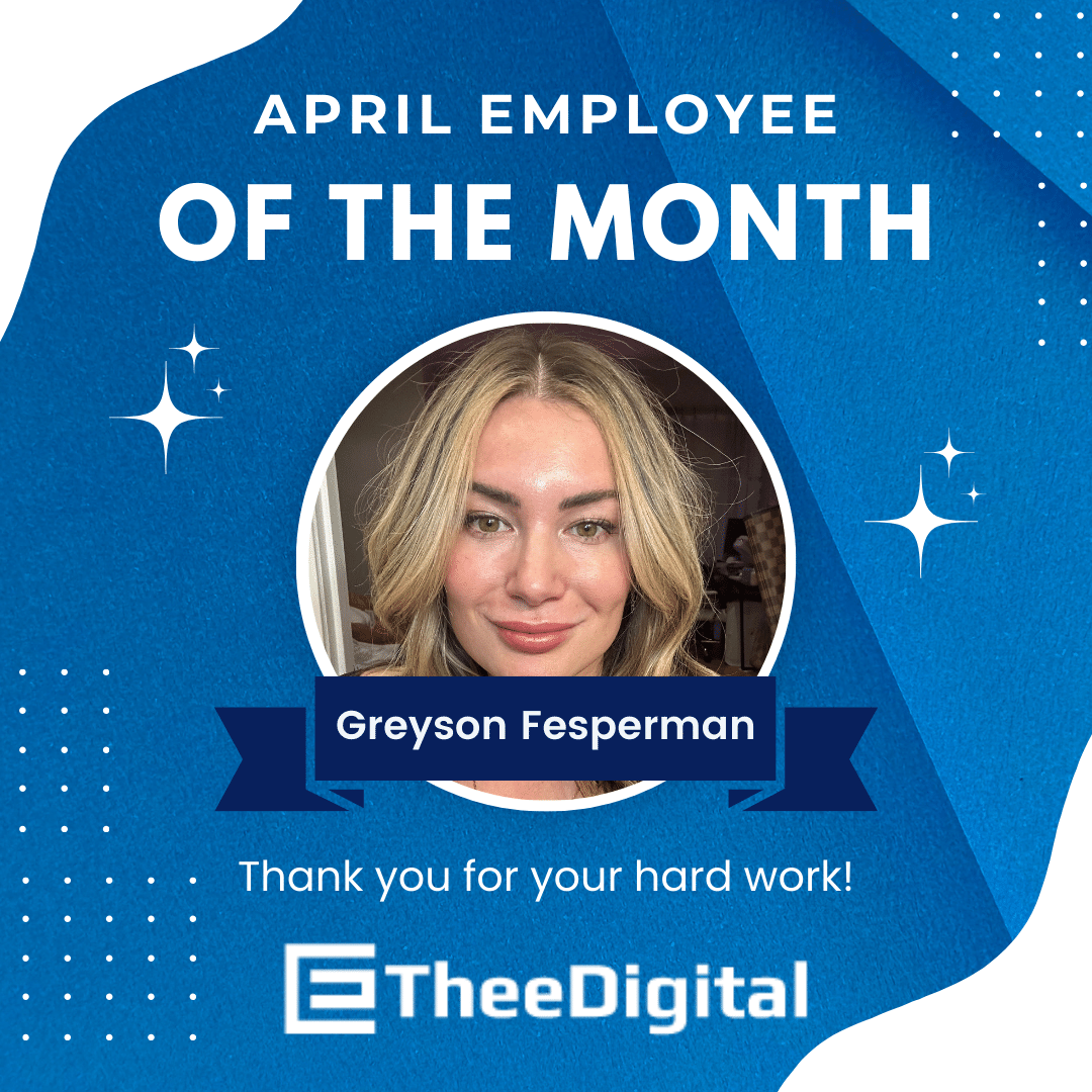 🌟 Congratulations to Greyson Fesperman who earned Employee of the Month for April. She surpassed sales targets and has exceptional skills and dedication. We are proud to have her on the team and look forward to her continued success. Keep up the amazing work! ✨ #companyculture