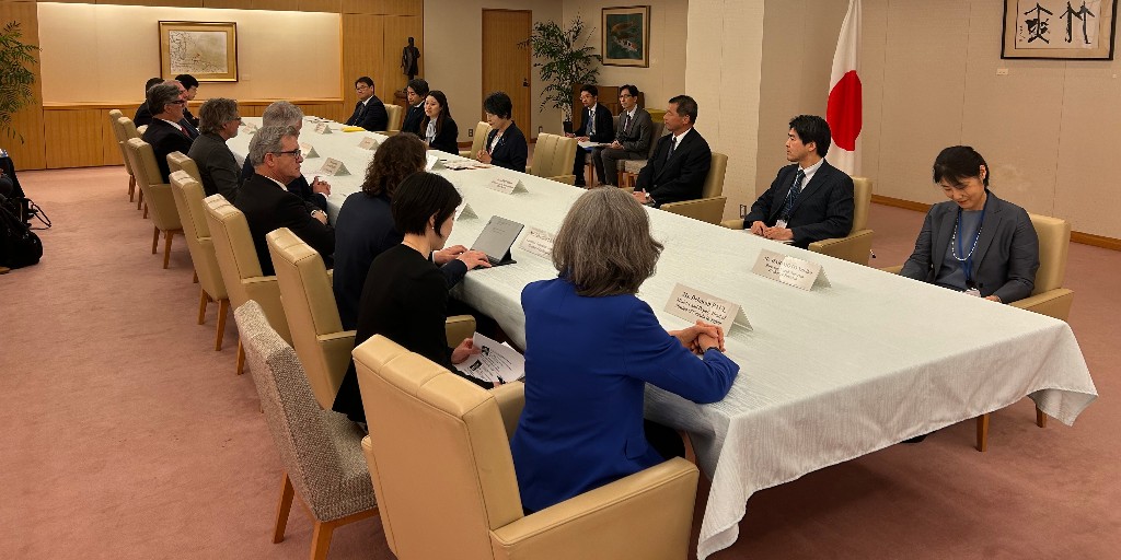 #CAJP met with Minister for Foreign Affairs Kamikawa Yoko @MofaJapan_en to express the importance of the bilateral relationship to Canada and to discuss cooperation in areas such as supply chains, energy, and food security