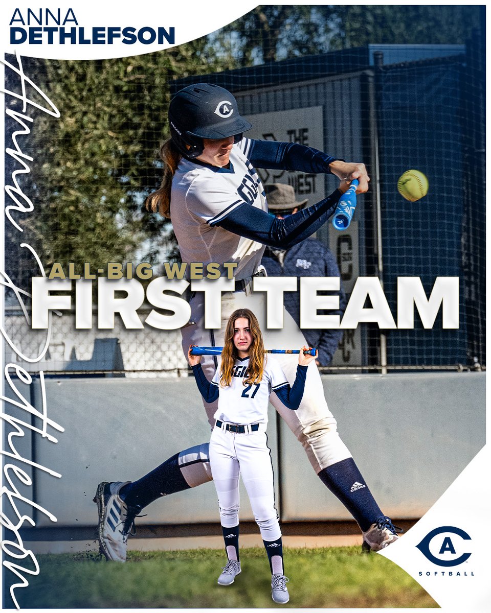 𝐎𝐧𝐞 𝐨𝐟 𝐭𝐡𝐞 𝐁𝐞𝐬𝐭 👑 Anna Dethlefson receives First Team All-Big West recognition for the second straight season! 🗞️bit.ly/44ZPn6F #GoAgs