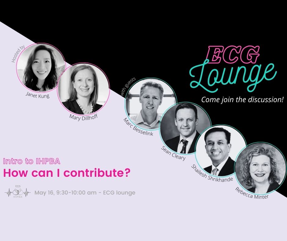 📢Not to be missed. Come join the discussion tomorrow morning in the ECG Lounge at 09:30! #IHPBAECG  #IHPBA24