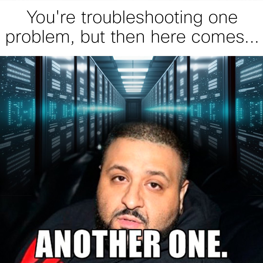 Oh we know how that feels 😅 Want to learn the basics of network troubleshooting? Our #SkillsForAll course ramps you up for your future #tech career! cs.co/6012dMRqK