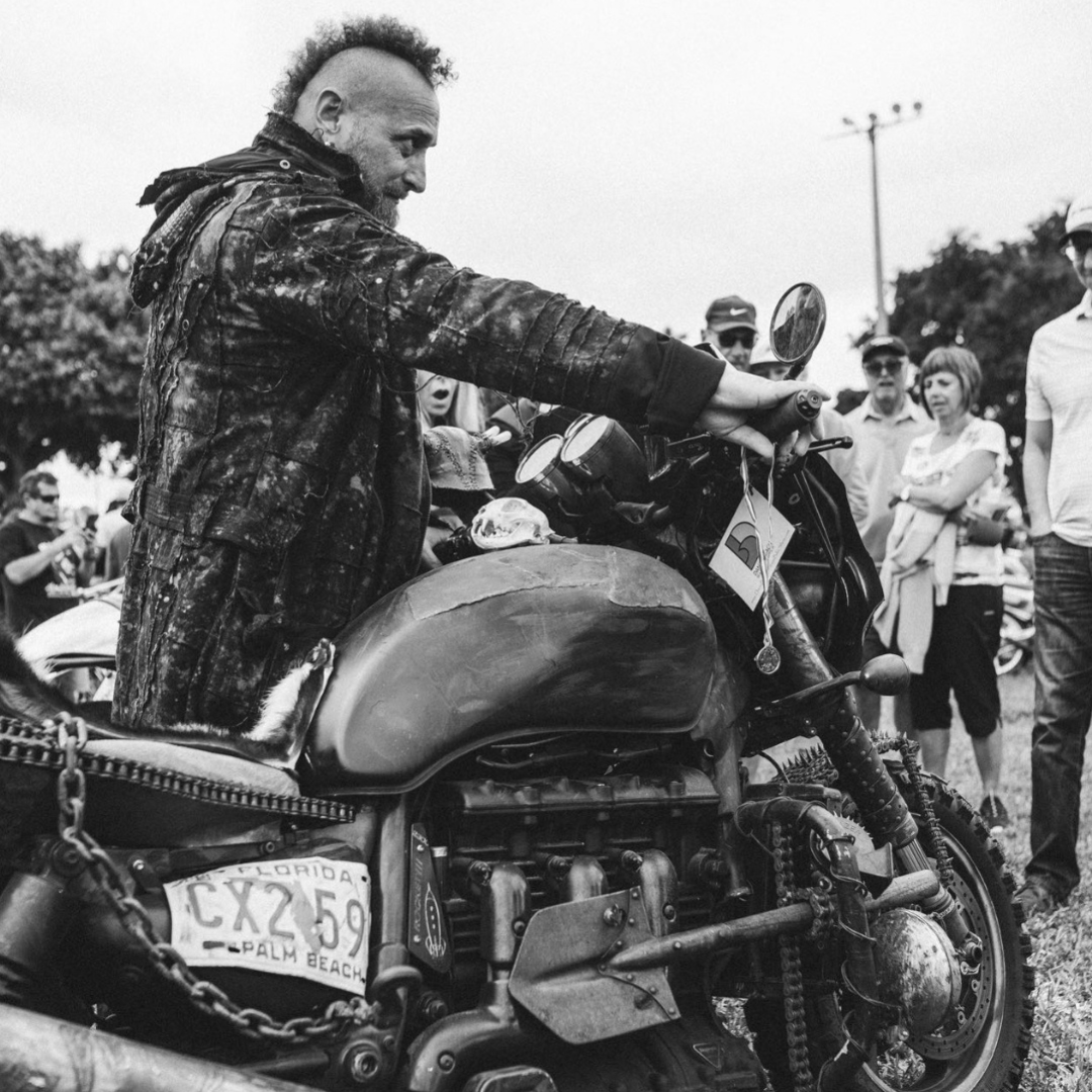 imaxftl's tweet photo. 🔥 Rev up your engines, wasteland warriors! 🏍️💨 

@KopiCraftwork is rolling in w/ his Mad Max motorcycle on May 24 for #Furiosa's opening! 🌪️🎬 

Snap a pic with him &amp; his ride before hitting the apocalypse on the big screen. 

🔗Get tickets for the film: https://t.co/qy7PdCV8zC https://t.co/irC6wDt9Wq