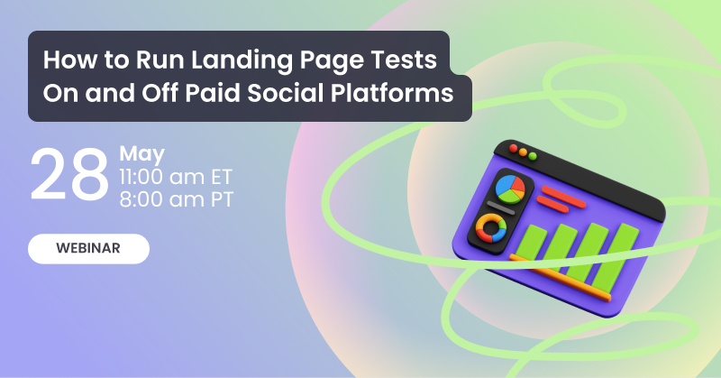 We've partnered with <a href="/VWO/">VWO</a>  for a webinar to show-case our approach to testing landing pages on and off paid social! 

Join us on May 28th: vwo.com/webinars/how-r…
