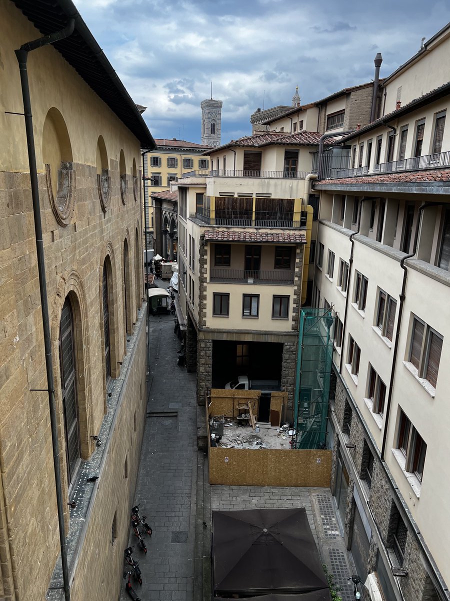 Hotel room view, Firenze.