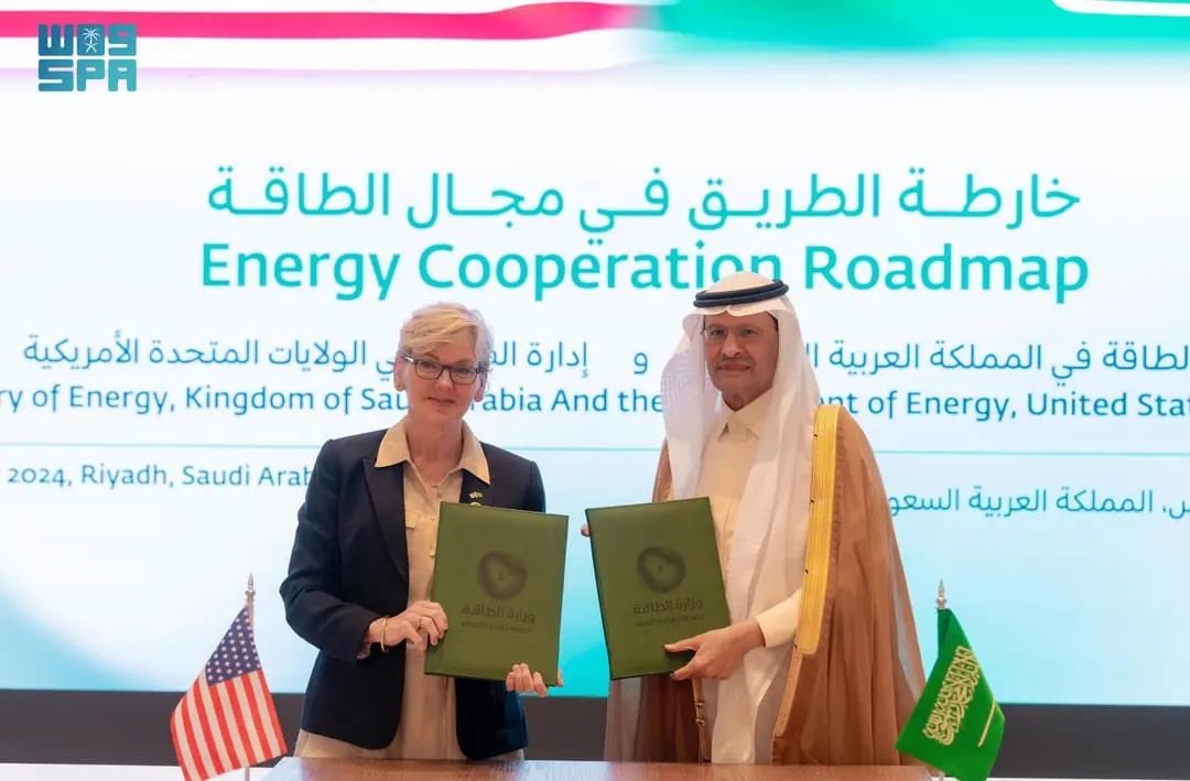 وزير الطاقة يجتمع مع نظيرته الأميركية ويوقعان خارطة طريق للتعاون في مجال الطاقة