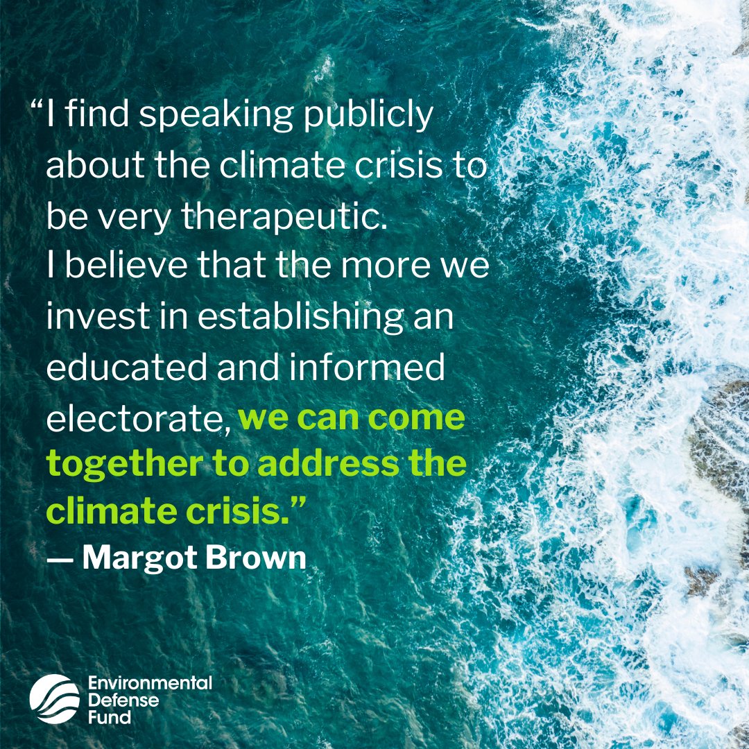 The impacts of climate change can bring out feelings of hopelessness, distress, guilt, grief, among others. If you experience this – you aren’t alone. We asked EDF staff how they cope with #ClimateAnxiety and here’s what they said: edf.org/you-are-not-al…