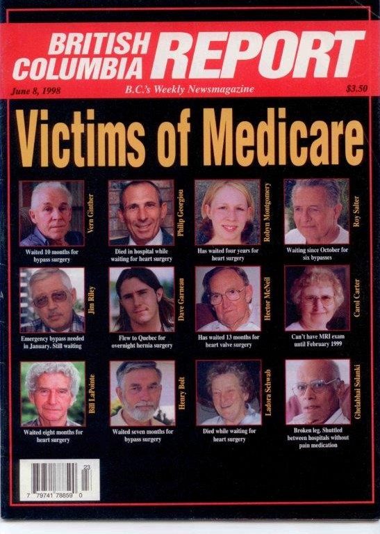 When government or public health agents claim Canada's health crisis is new, send them this 1988 magazine cover. How many more must suffer or die under our dysfunctional system. Government data, extracted by @SecondStreetOrg confirms many thousands are dying on waitlists