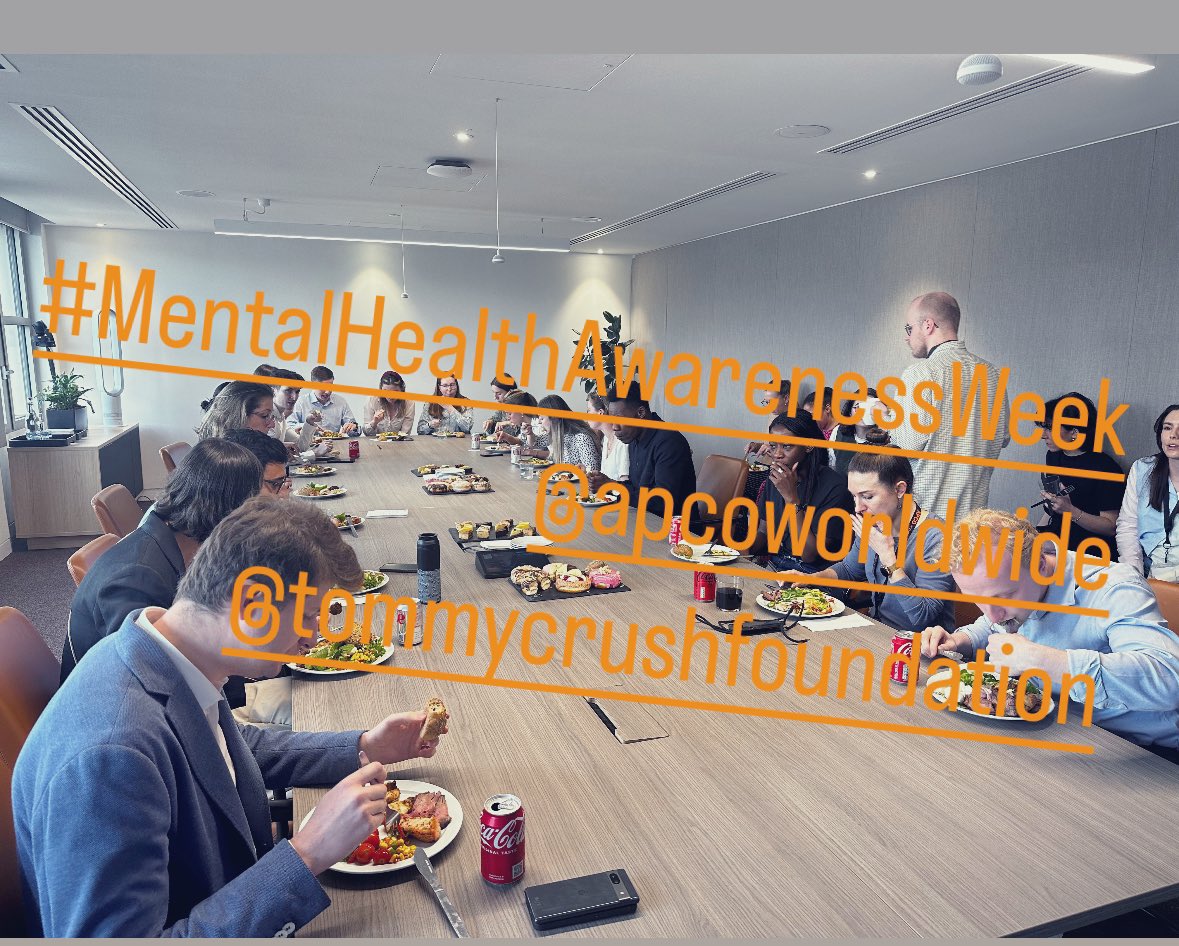 Very grateful to be asked to speak to @apcoworldwide colleagues about #mentalhealth today @APCOLondon Quite emotional to be vulnerable and share my own personal experience but amazing to have so many peers open up after about their own too. #itsoknottobeok #talktosomeone