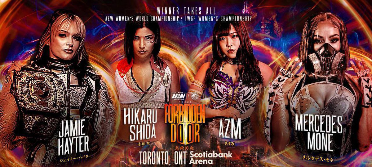 Dear @TonyKhan At AEW x NJPW Forbidden Door 3, can we please make this match happen this year?