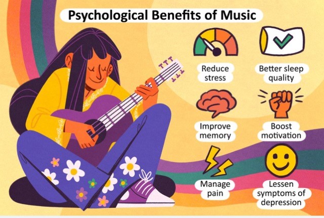 At the Be Brave Ranch, our Music Therapist works with the children/youth at least once per treatment round, as music often plays a key role in a child’s healing journey. For instance, many children find the drum kit supports their ability to self-regulate. 🌈🎶 #musictherapy