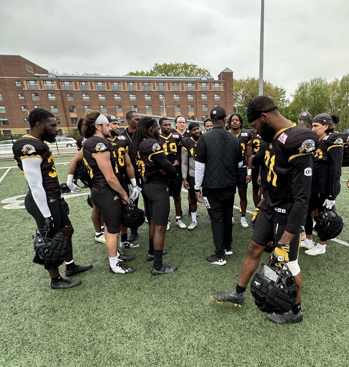 2️⃣0️⃣2️⃣4️⃣ Hamilton Tiger-Cats CFL Training Camp‼️#TheHammer @Ticats Great Experience, Great Coaches, Great Players, Great Organization‼️ Thank you for the opportunity of learning & also bringing back more knowledge of how to mold boys into men. #GodIsAmazing