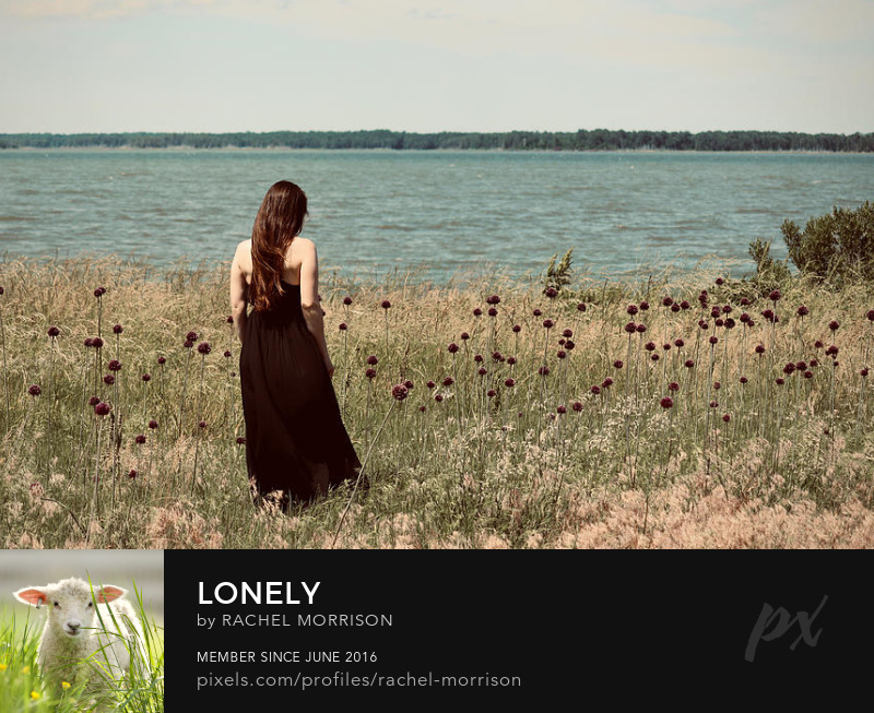 Lonely rachelsfineartphotography.com/featured/lonel… #spring #art #photography #Virginia #nature #YorkRiver #woman