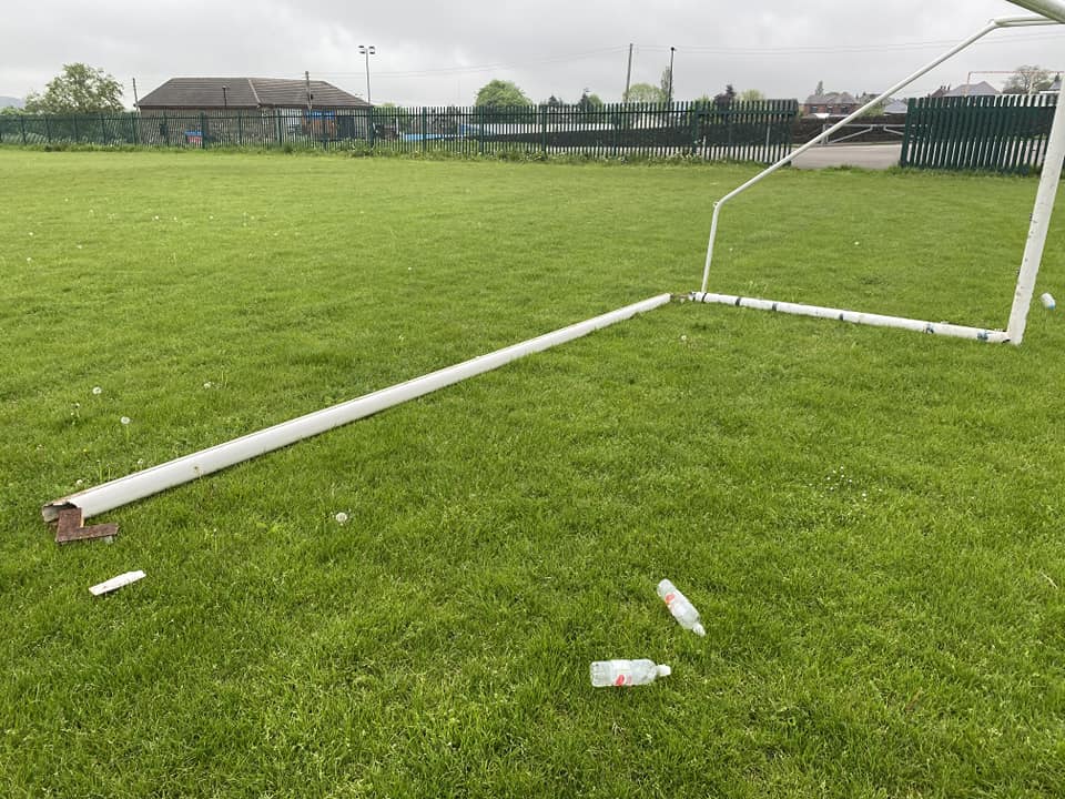 We are very disappointed that we have had some people break into our training and destroy these goals as well as our groundsman's renovations. This has caused £6K worth of damage.

If you can help identify the offender, please get in touch.