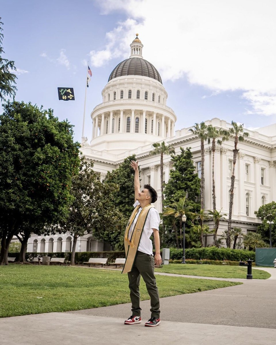 Congrats to the graduating Class of 2024! #MadeAtSacState 🎓🐝 🎓Share your photos on Instagram with #SacStateGrad for a chance to be featured on the jumbotron at @Golden1Center (Your profile must be public). 🎓Visit csus.edu/commencement for all Commencement information.