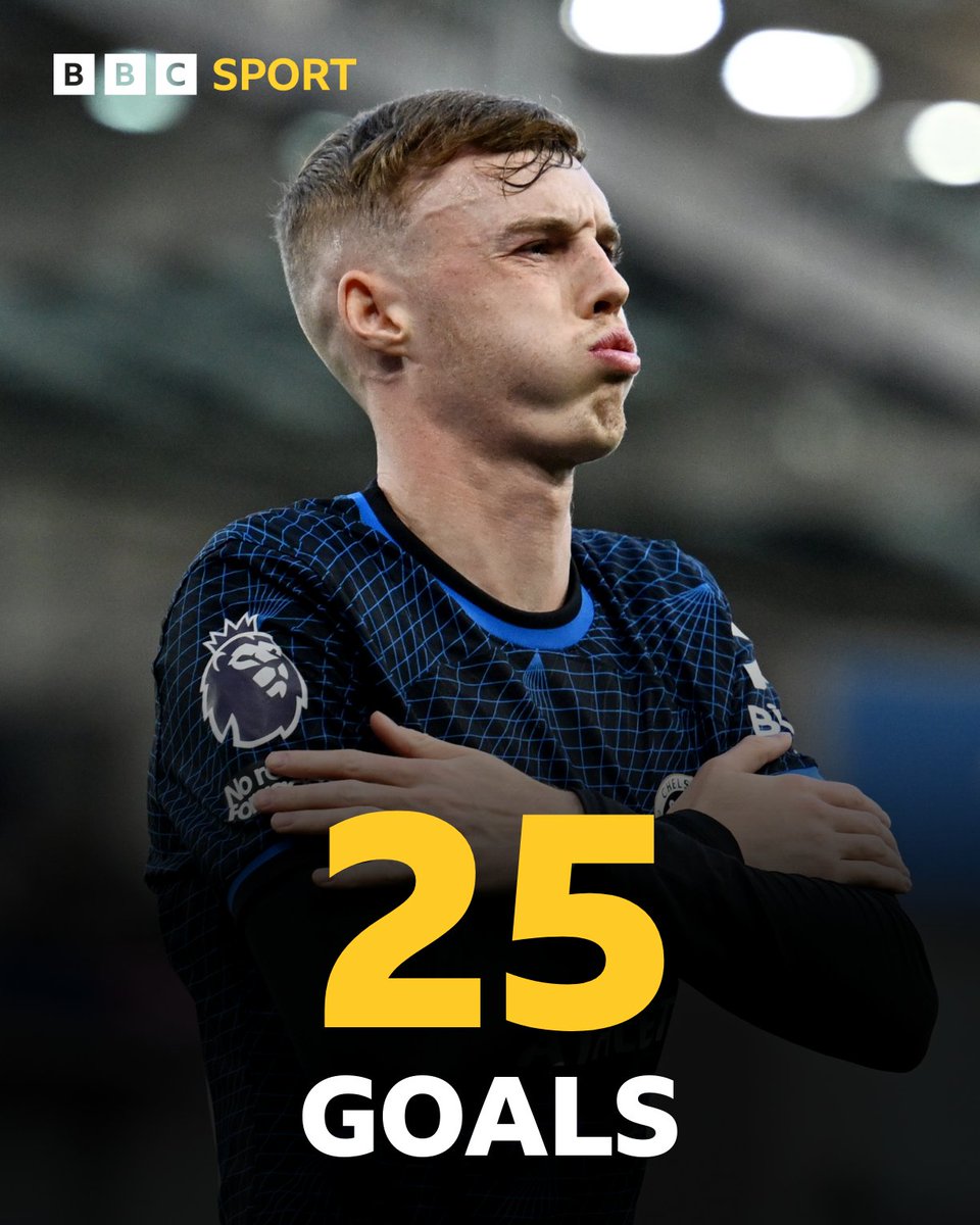 25 goals for Cole Palmer this season 🥶 Should he win player of the year? #BHACHE