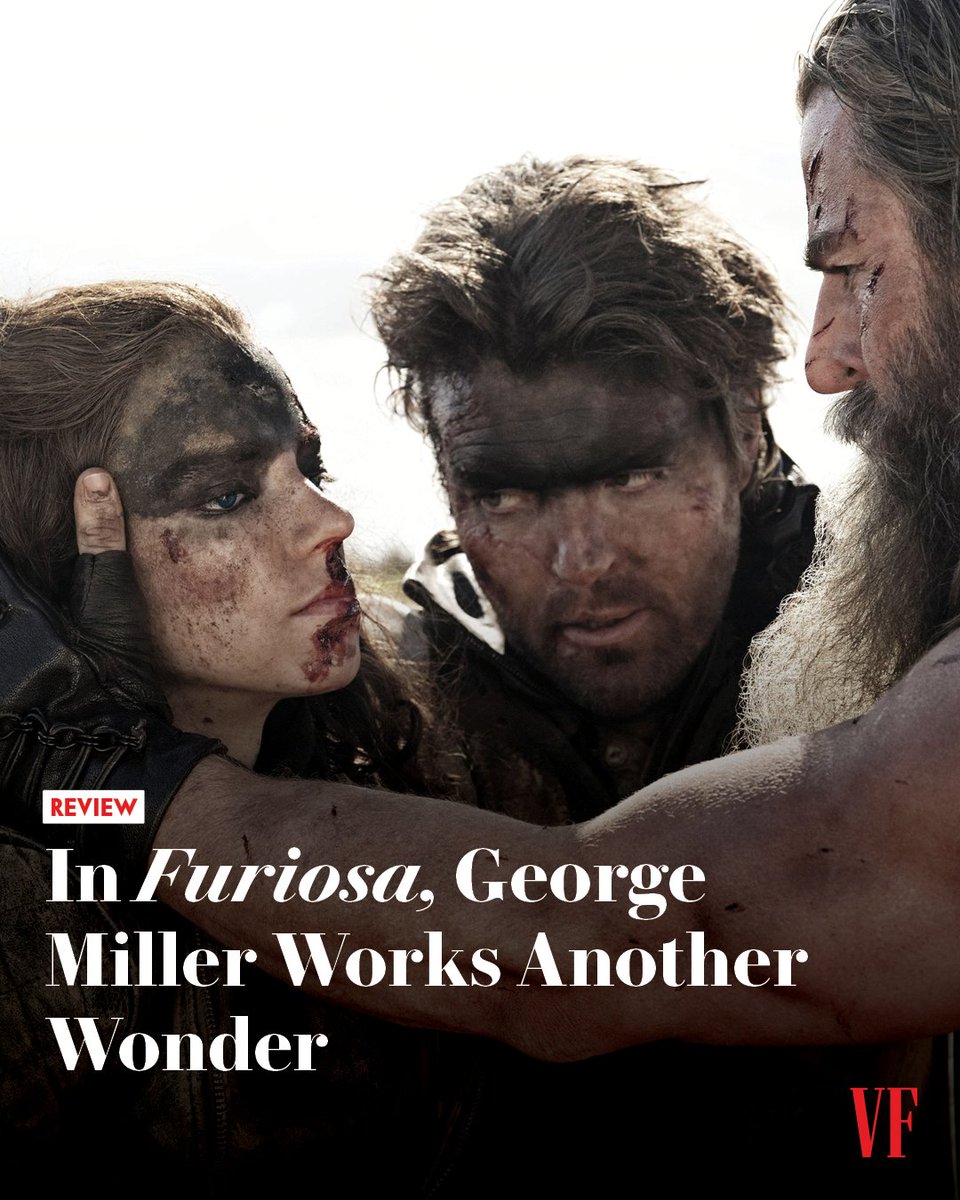 In #Furisoa, Anya Taylor-Joy is a worthy successor to Charlize Theron—but it’s Chris Hemsworth who really drives off with the movie. Read VF’s full review of the film: vntyfr.com/hGeoZrY