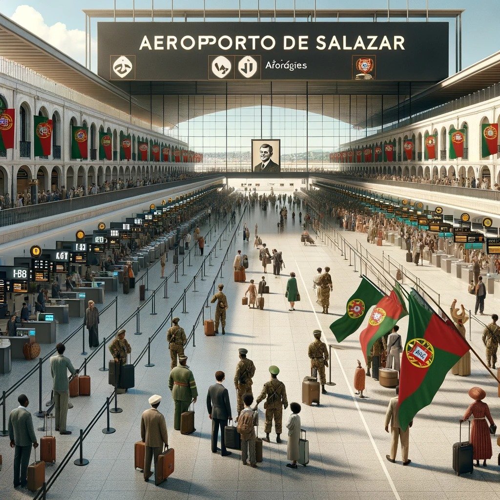 Soporqueposso_N's tweet photo. O futuro Aeroporto de Salazar vai começar a ser construído. É um pronuncio das grandes deportações que estão para vir. Iremos deportar mais de 5000 imigrantes por segundo. Quanto mais rápido menos o cancro se espalha. https://t.co/bMMwKRYK8Y