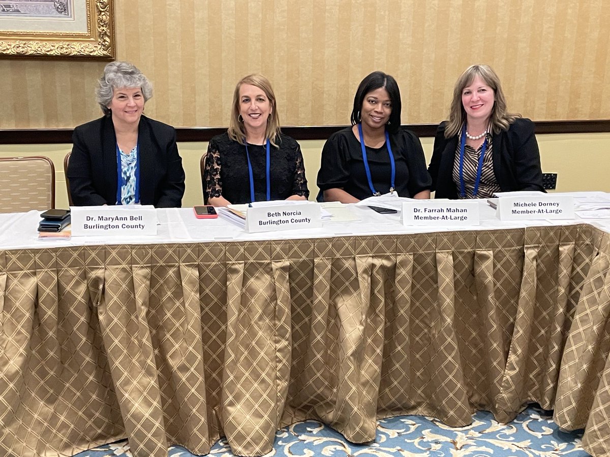 #SLC24 NJASA Executive Committee members are ready for the meeting to begin.