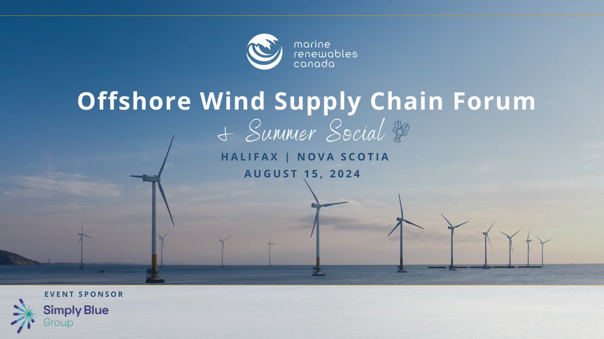 We’re excited to announce MRC's annual summer event: Offshore Wind Supply Chain Forum & Summer Social 🌊 Dive into #OffshoreWind supply chain insights during our forum, then network lakeside at our summer social & lobster dinner! You won’t want to miss this opportunity to…
