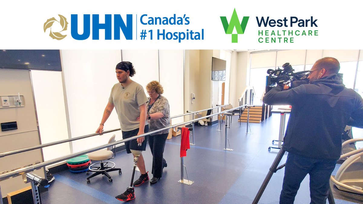 Through the inspiring rehabilitation journey of amputee patient Kyle Eriksen, Global News’ Susan Hay puts the spotlight on West Park’s commitment to helping patients get their lives back! bit.ly/3V3qDXO

#WestPark  #TeamUHN #HealthcareInnovation #GetYourLifeBack