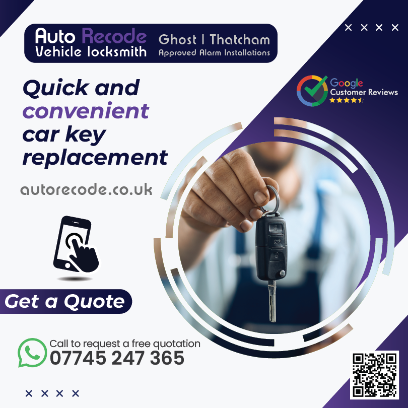 Quick and convenient car key replacement Our experienced technicians have the knowledge and skills to handle your specific car key replacement needs. 🌐 autorecode.co.uk 🔗 @AutoRecode #locksmiths #carkey
