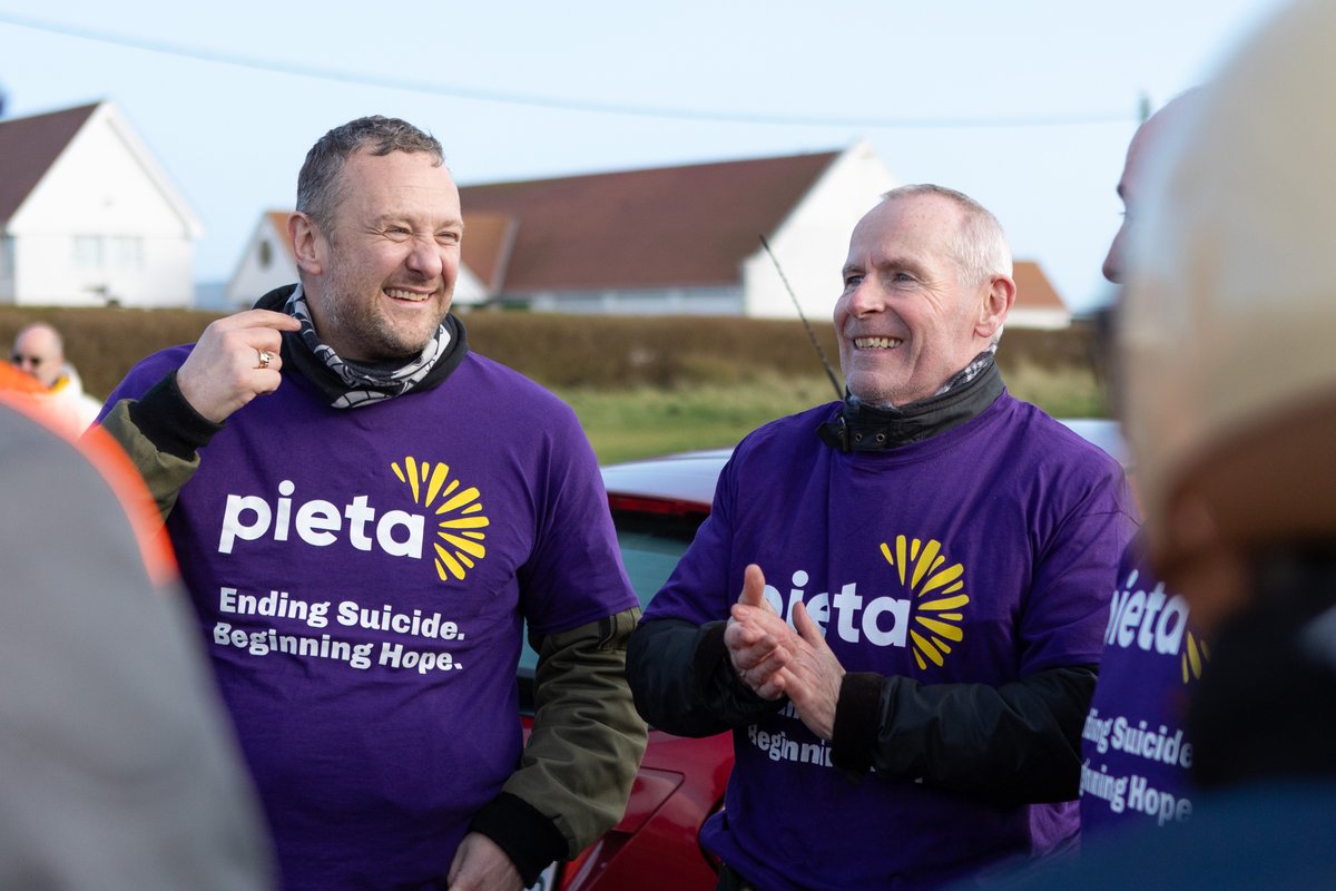 PJ and the Pitstop Krew rally together to take part in the first @PietaHouse Ride Out this Monday, on 'PJ Gallagher: Changing My Mind'. Don't miss it at 9.35 on @RTEOne

#PJGallagher #ChangingMyMind #mentalhealth @pjgallagher #PitStopKrewScooterClub