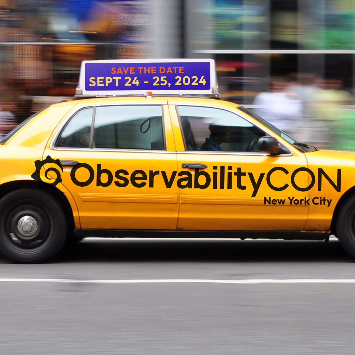 🚕 Save the date for #ObservabilityCON 2024 NYC!

It's time to accelerate your #observability roadmap, and all signs point to ObservabilityCON. The photos say it all.

Sign up to be notified when early bird tickets go live: bit.ly/3QIiKV6