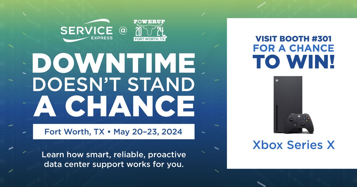 We'll be in Fort Worth, TX, from May 20–23 for the 2024 POWERUp Event. Stop by booth #301 for a chance to win an Xbox or a $250 Amazon gift card. 🔗 bit.ly/3wk81cl