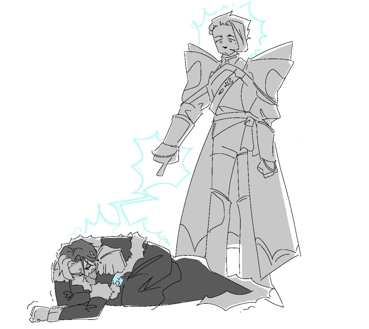 my wol projecting her period cramps onto emet-selch