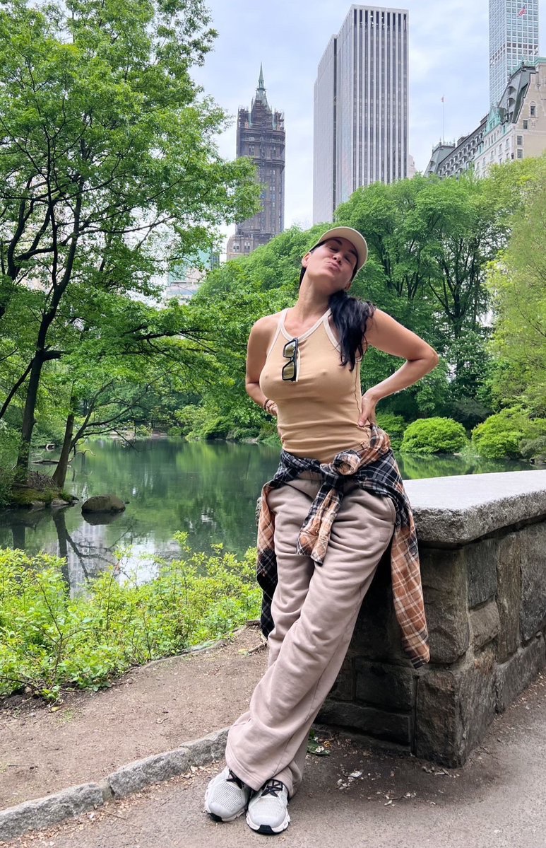 Brie Garcia in New York City’s Central Park