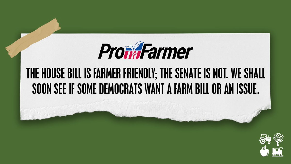 We've worked hard to put more farm back in the #FarmBill. Each title of our bill includes thoughtful bipartisan policies and priorities.