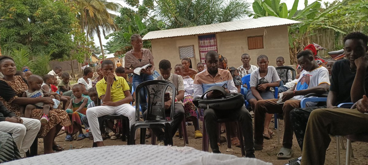 Our Wednesday Bible study, praised God for 4 people who got saved, basically came from Muslim family, When they heard our topic today, on the reality of hell, they trust in Jesus Christ to save them. Kisangani Bible Baptist Church. #ChurchplantInDRC🙏🙏🙏