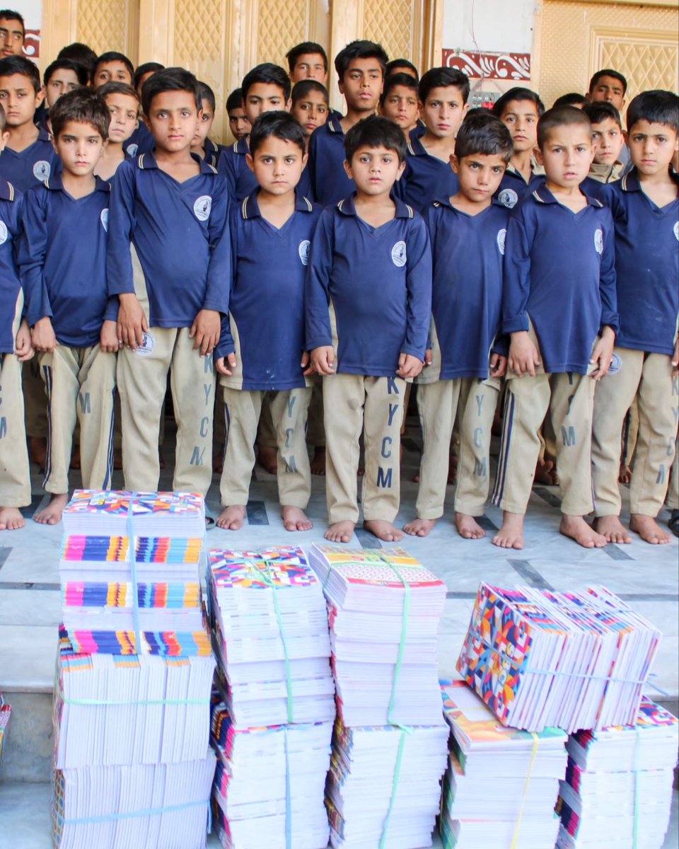 Empowering youth through education: Team Mashaal distributes notebooks at Kafalat Orphanage. Seeing the smiles on the children's faces is the greatest joy, bringing true relaxation to our hearts. #educationforall #orphans #mashaalwelfaretrust #CommunitySupport