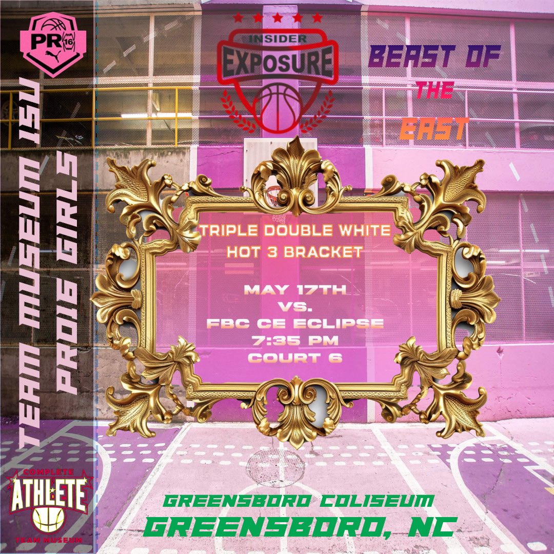 <a href="/CoachANichols/">Allison Nichols</a> <a href="/ayeeCoachWayne/">The Chosen One</a> &amp; Team Museum 15U will be in attendance!