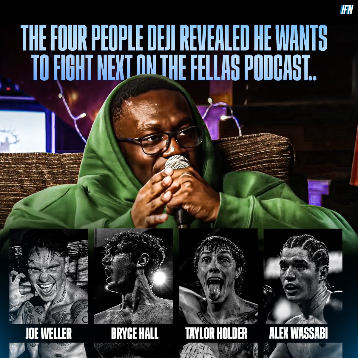 ‼️ 𝐂𝐎𝐌𝐌𝐔𝐍𝐈𝐓𝐘 𝐐𝐔𝐄𝐒𝐓𝐈𝐎𝐍 ‼️

Out of the fighters he name-dropped on the Fellas podcast, who do you see him fighting next ❓🤔