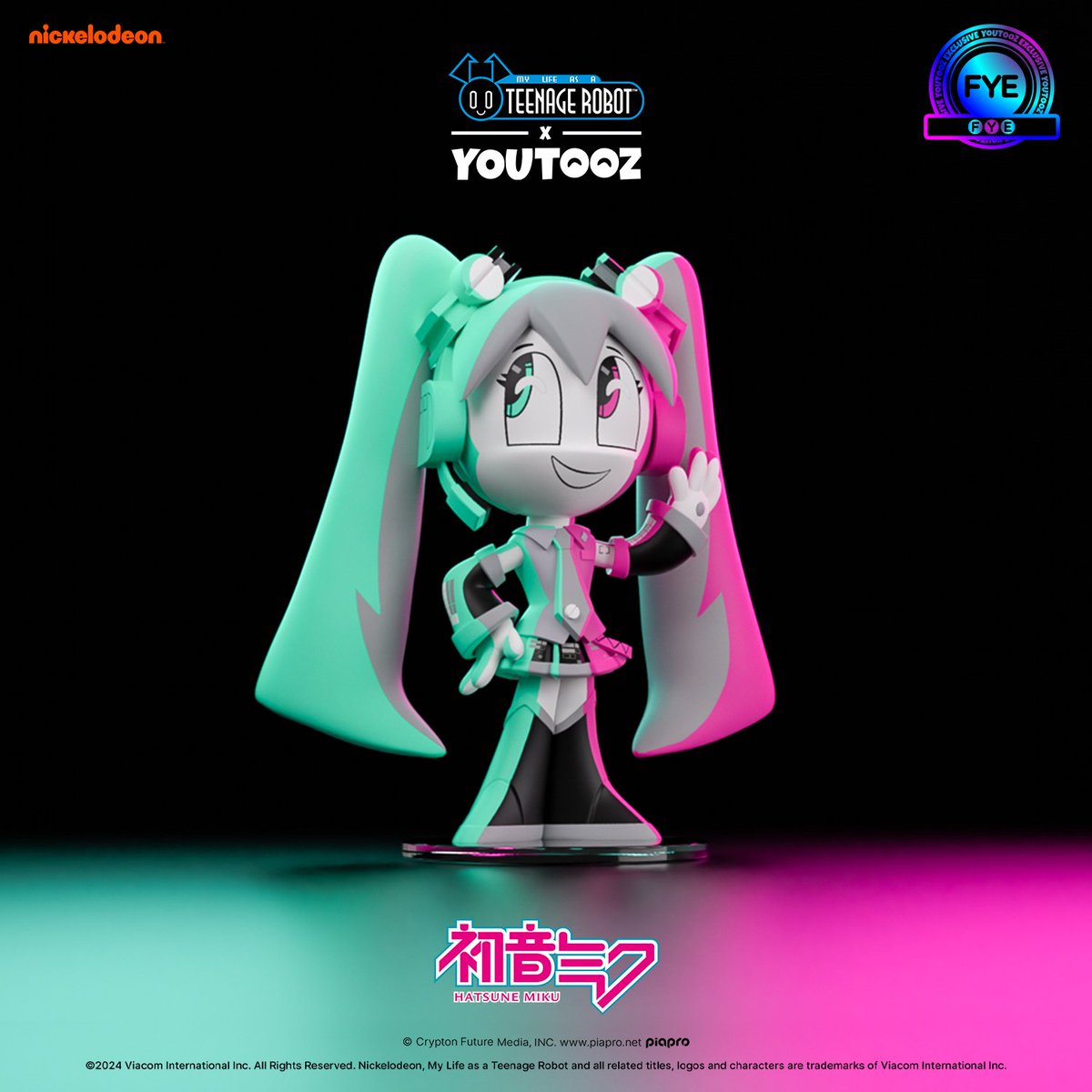 let me bake you a lasagna! 🍝 introducing hatsune miku x garfield x youtooz dropping may 24th at 3pm est alongside all new fye exclusives 💙